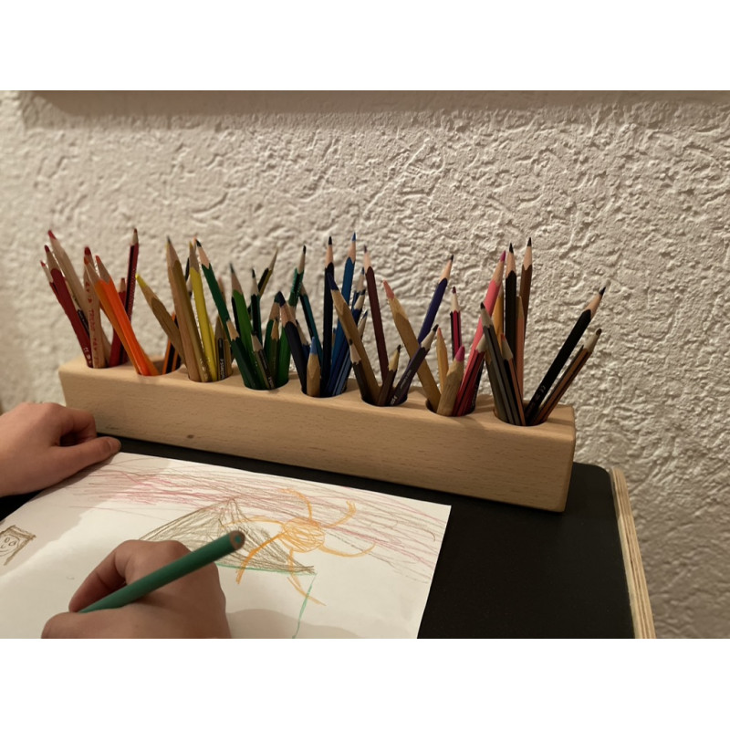personalized crayon holder