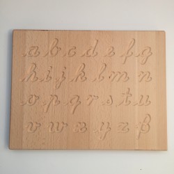 lateinische Ausgangsschrift ABC Tafel
