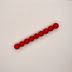 Wooden bead sticks
 color-#2 red Wooden Bead Stick with-9 wooden balls