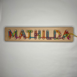 personalized pegboard