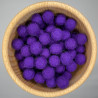 colored wool felt balls ca. 2 cm